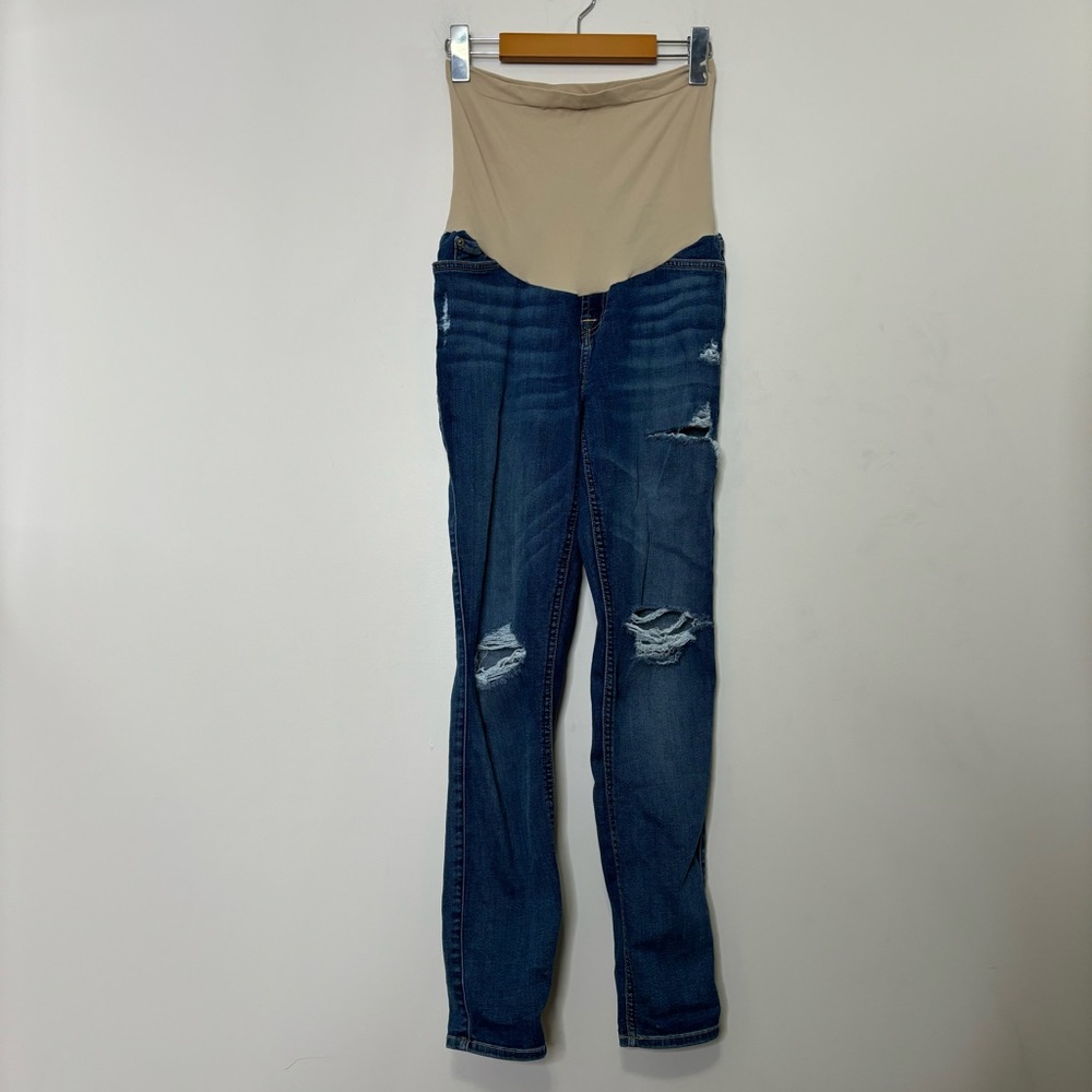 7 for all mankind skinny jeans maternity 29
